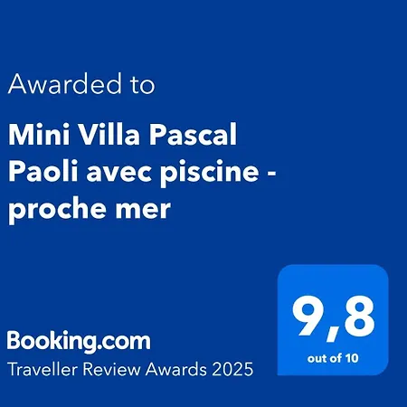 Mini Pascal Paoli Avec Piscine - Proche Holiday home Prunelli-di-Fiumorbo