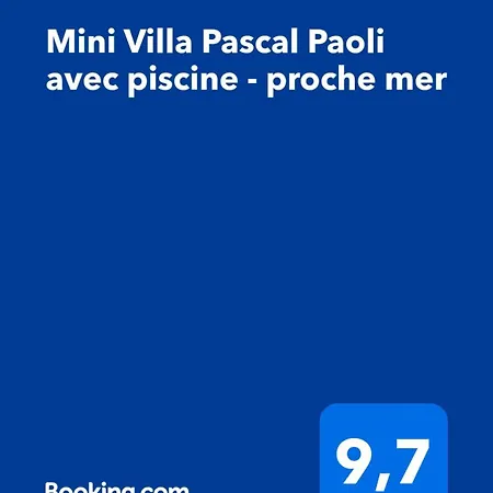 Mini Pascal Paoli Avec Piscine - Proche Prunelli-di-Fiumorbo